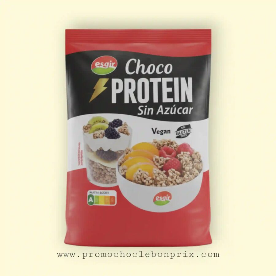 2023/08/1000154468.jpg ESGIR CEREAL CHOCO PROTEIN SANS GLUTEN SANS SUCRE. – Image 1