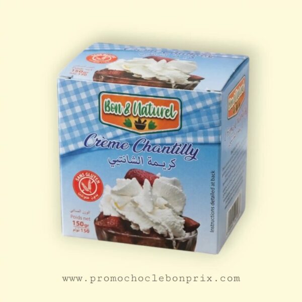 BON&NATUREL CREME CHANTILLY 150G