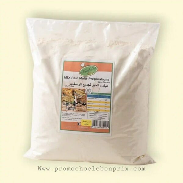 NUMIDIET FARINE MIX 4KG PAINS MULTI PRÉPARATION
