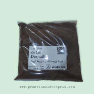 WORLD OF KETO FARINE DE LIN 500G