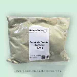 NATUREDIETE FARINE DE COURGE 500G KETO