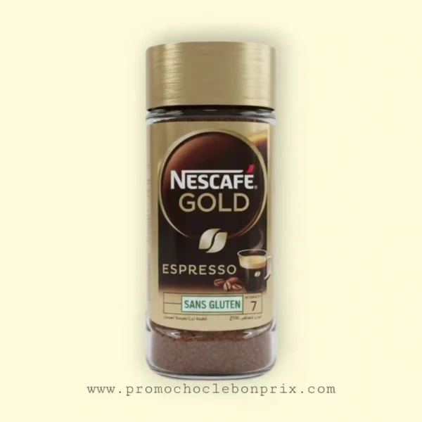 NESCAFE GOLD ESPRESSO SANS GLUTEN