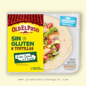 OLD EL PASO TORTILLAS SANS GLUTEN T6