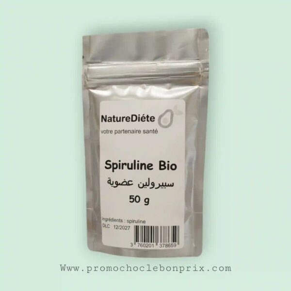 NATUREDIETE SPIRULINE BIO 50G