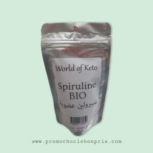 WORLD OF KETO SPIRULINE BIO 50G