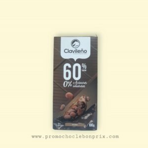 CLAVILENO CHOCOLAT NOIR 60% 100G