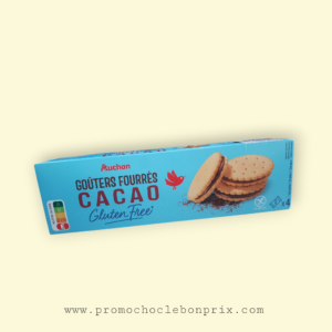 AUCHAN GOÛTERS FOURRES CACAO