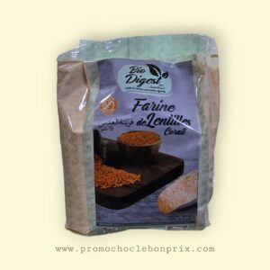 BIO DIGEST FARINE DE LENTILLE ROUGE