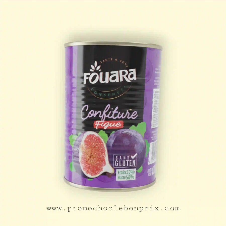 2024/07/1000148705.jpg FOUARA CONFITURE 400G FIGUE – Image 1