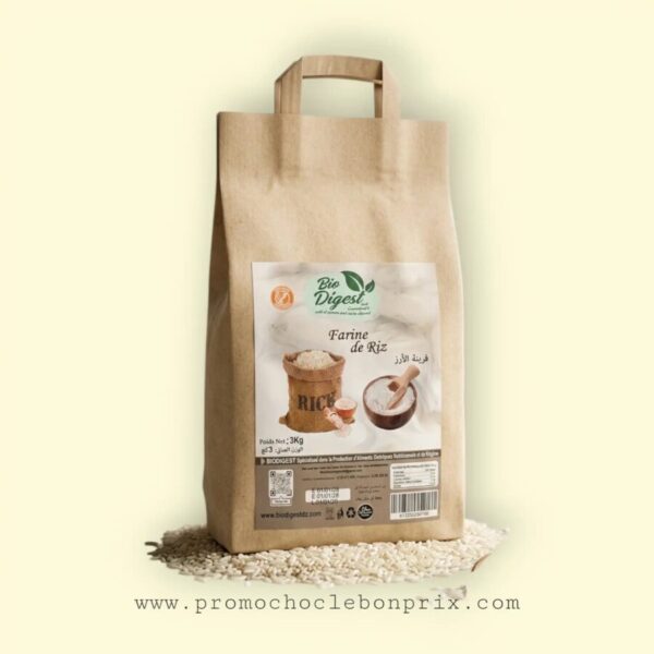 BIO DIGEST 3KG FARINE DE RIZ