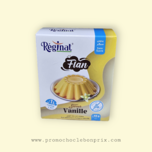 REGINAT FLAN SANS SUCRE SANS GLUTEN VANILLE
