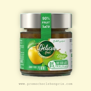 DELICIA CONFITURE STEVIA POMME 🍎