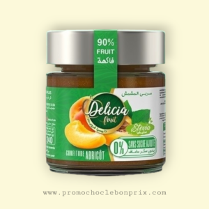DELICIA CONFITURE STEVIA ABRICOTS