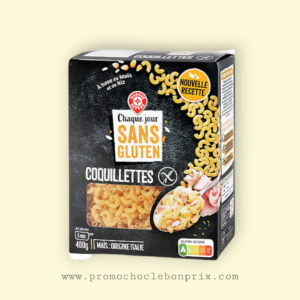 CHAQUE JOUR PATE COQUILLETTES 400G