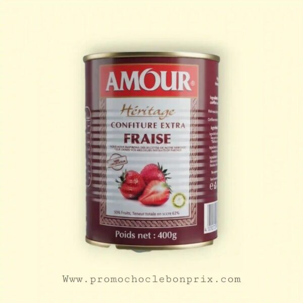AMOUR CONFITURE 400G FRAISE