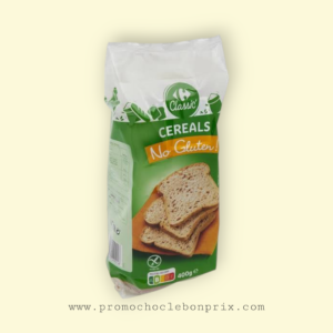 CARREFOUR PAINS DE MIE CEREAL 400G