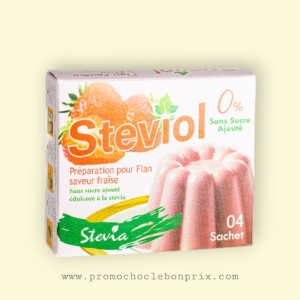 STEVIOL FLAN FRAISE