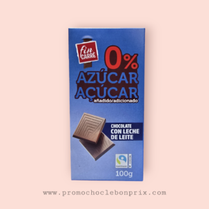 FIN CARRE CHOCOLAT SANS SUCRE LAIT