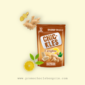 CHIC KLES GUM JGENIBRE LEMON PROPOLIS T32