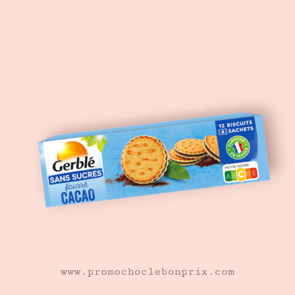 GERBLE SANS SUCRE FOUREE CACAO