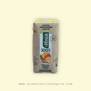 IFRUIT 100% TETRA 20CL ORANGE MANDARINES CAROTTE 🥕