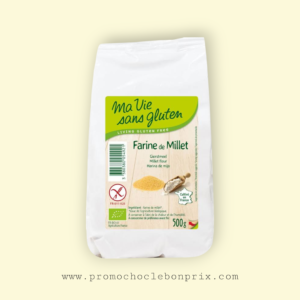 MA VIE SANS GLUTEN FARINE DE MILLET BIO 500G