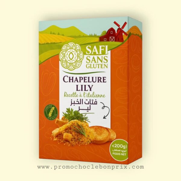 SAFI SANS GLUTEN CHAPLURE LILY 200G