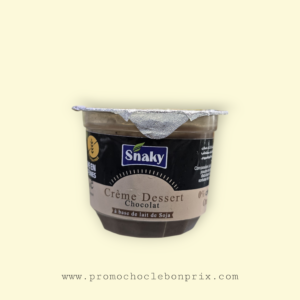 SNAKY CREME DESSERT SANS GLUTEN BASE LAIT SOJA