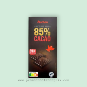 AUCHAN CHOCOLAT NOIR 85%