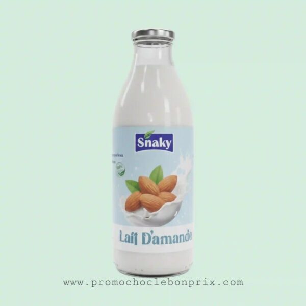 SNAKY LAIT D'AMANDE 1L SANS GLUTEN.
