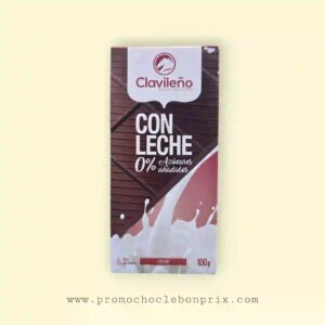 CLAVILENO 100G CON LECHE 0% SUCRE