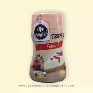 CARREFOUR SIROP DE FRAISE SANS GLUTEN