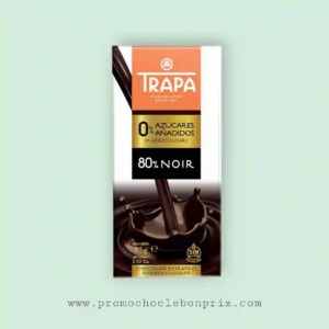 TRAPA CHOCOLAT NOIR 80%