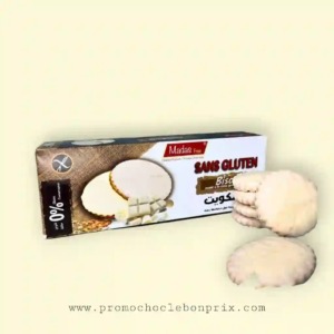 MADAS FREE BISCUITS ENROBE CHOCOLAT BLANC