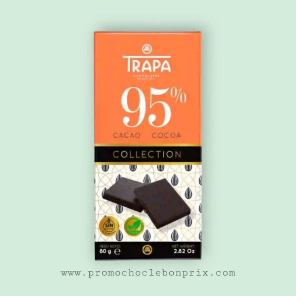 TRAPA CHOCOLAT NOIR 95%.