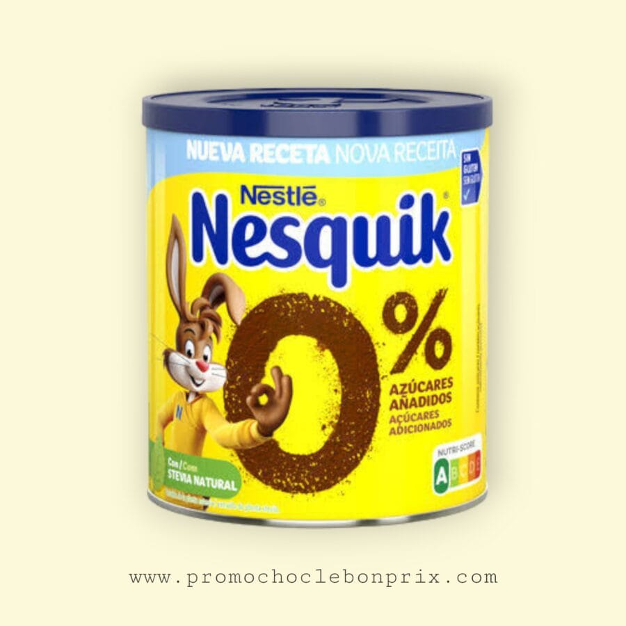 NESQUIK 320G SANS GLUTEN SANS SUCRE