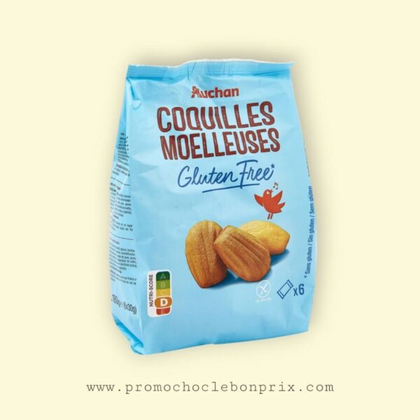 AUCHAN MADELEINES COQUILLE MOELEUSE