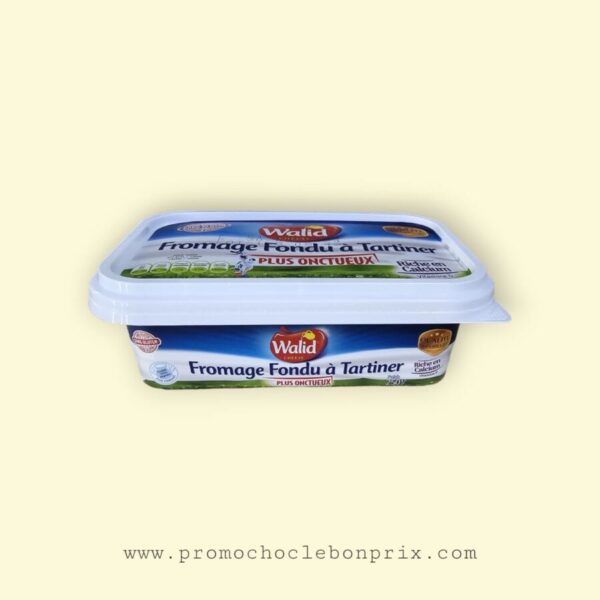 WALID FROMAGE FONDU BARQUETTE 250G