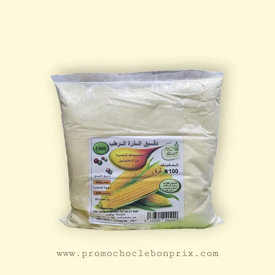 NO GLUT SEMOULE 800G FINE 100% MAIS – Image 1