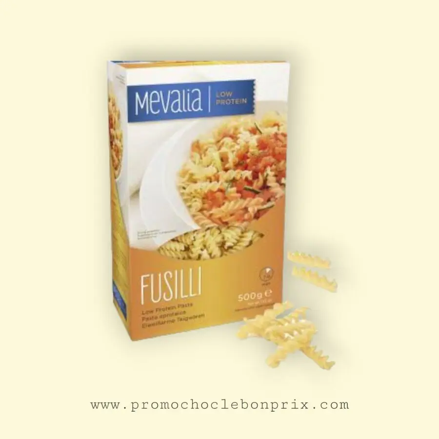 MEVALIA FUSILLI SANS GLUTEN LOW PROTEIN – Image 1