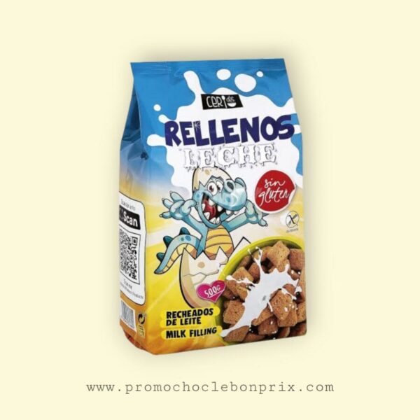 CERIDES RELLENOS LECHE