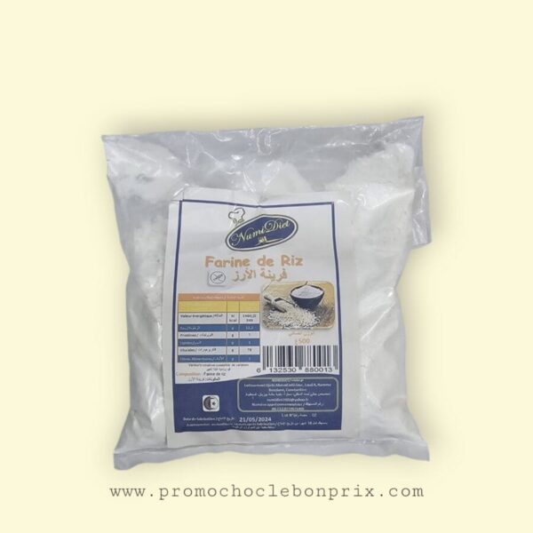 NUMIDIET FARINE DE RIZ 500G