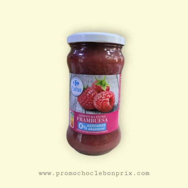 CARREFOUR CONFITURE SANS SUCRE FRAMBOISE