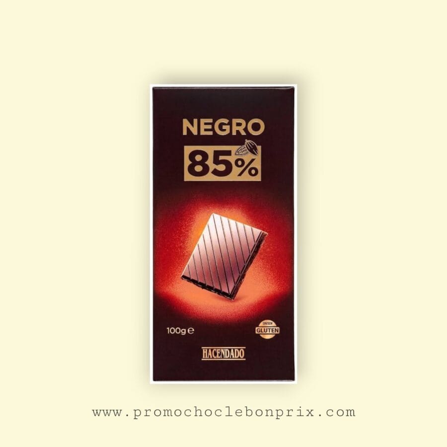 HACENDADO CHOCOLAT 100G 85%