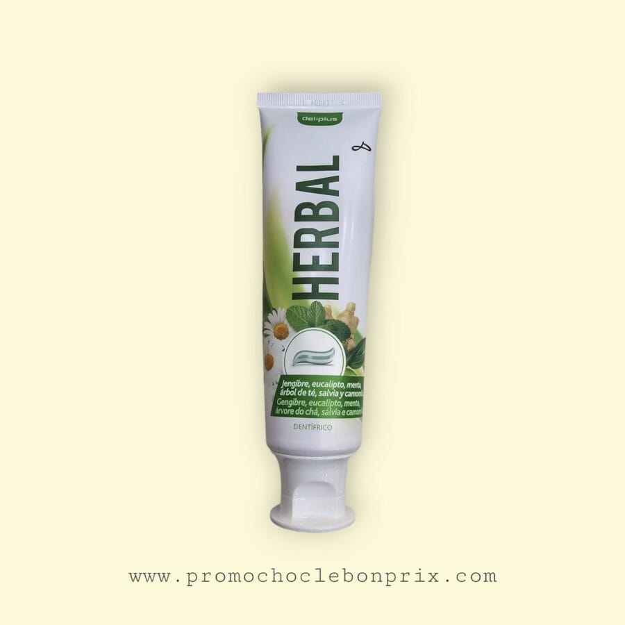 DELIPLUS DENTIFRICE HERBAL JENGIBRE