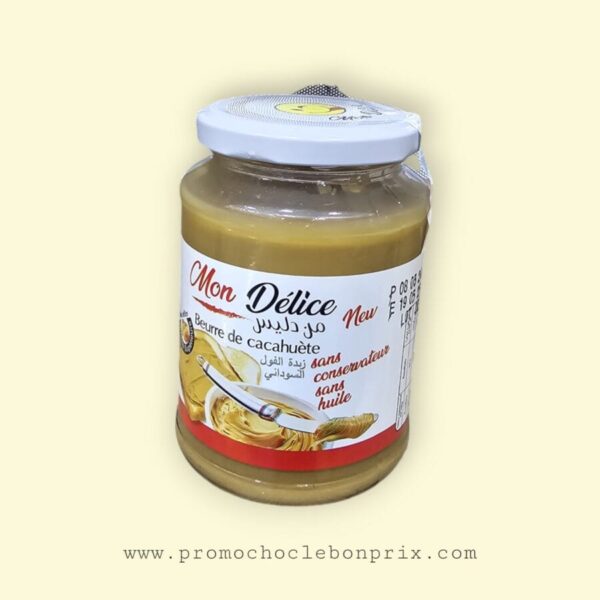MON DELICE BEURRE DE CACAHUÈTE 340G