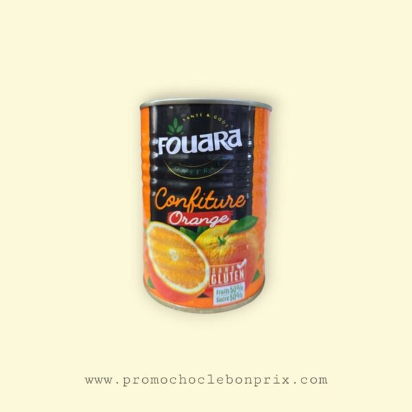 NOUARA CONFITURE 400G ORANGE