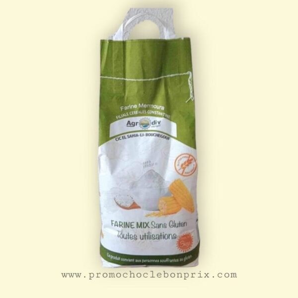 AGRODIV FARINE SANS GLUTEN 3KG MIX MULTI-USAGE.