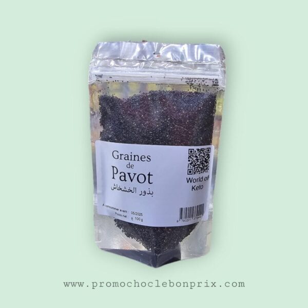 WORLD OF KETO GRAINS DE PAVOT