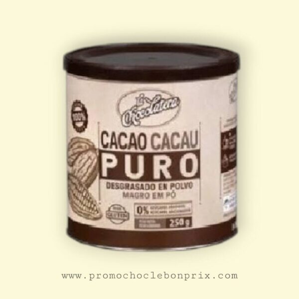LA CHOCOLATERA CACAO PURE 265G